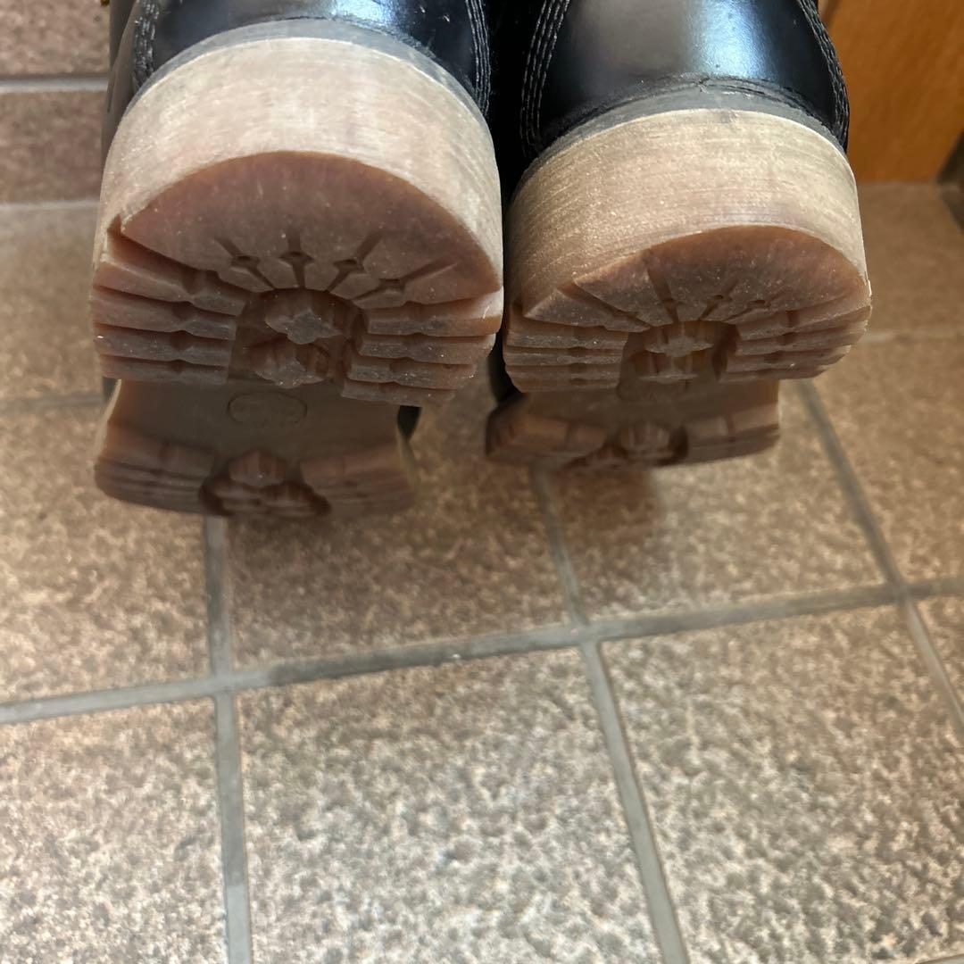 ティンバーランド　レザーブーツ ブラック