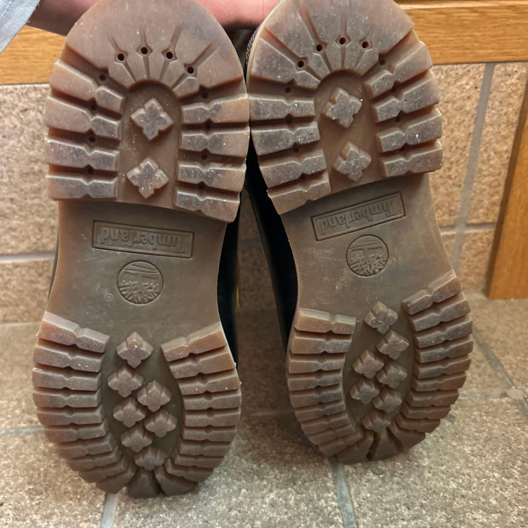 ティンバーランド　レザーブーツ ブラック