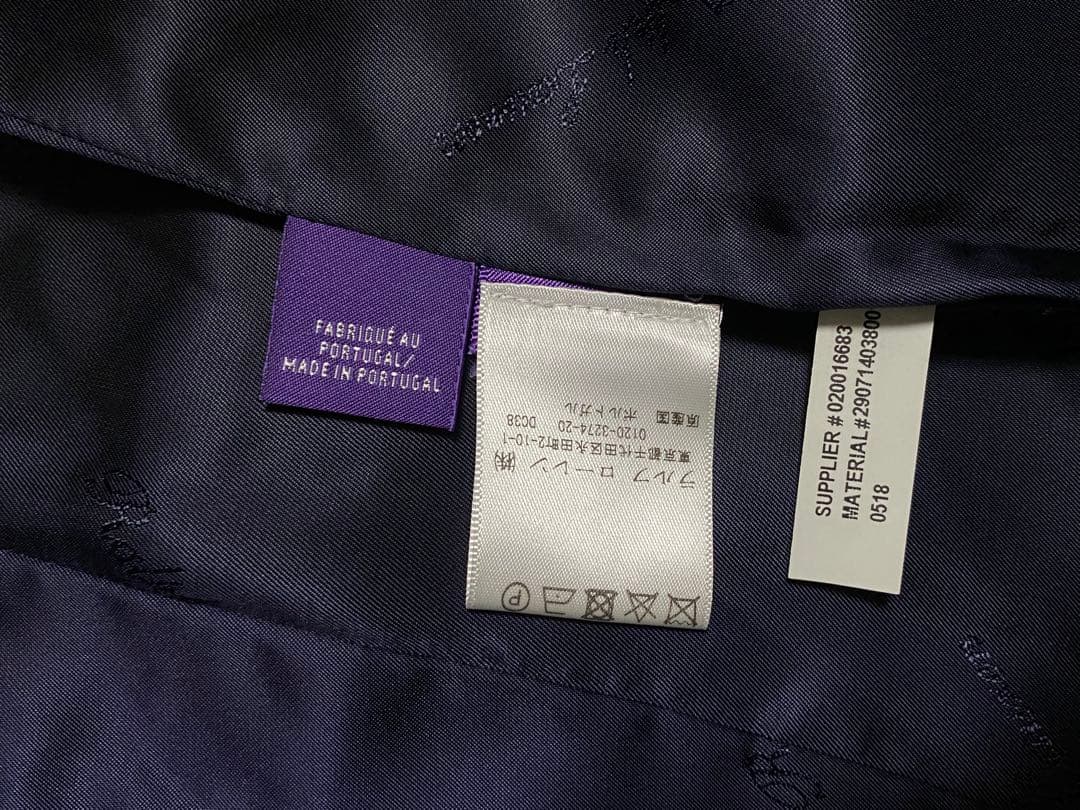 【定価52万】Ralph Lauren パープルレーベル タキシード ジャケット