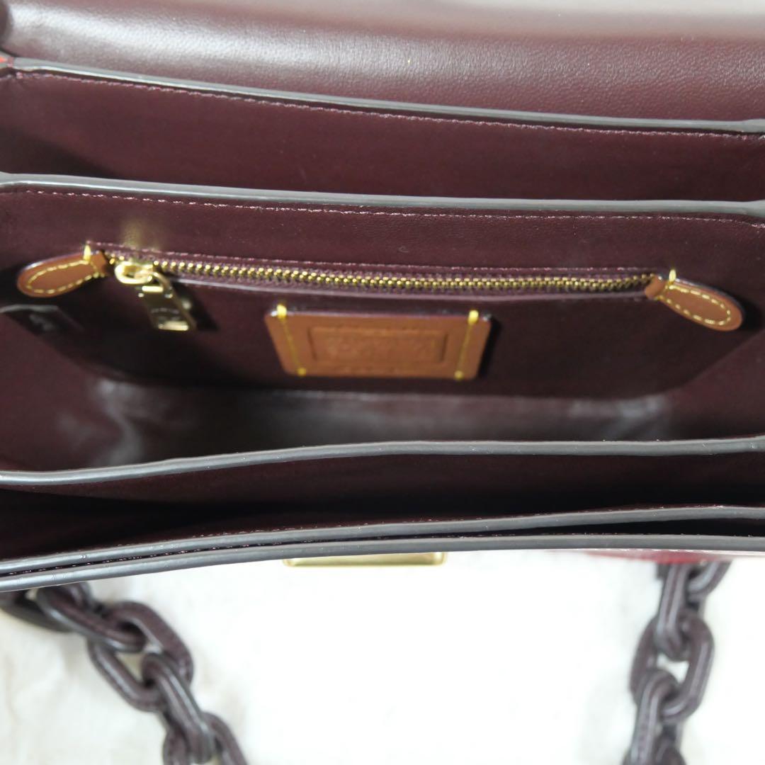 美品 COACH 3way ショルダーバッグ ローグ チェーン