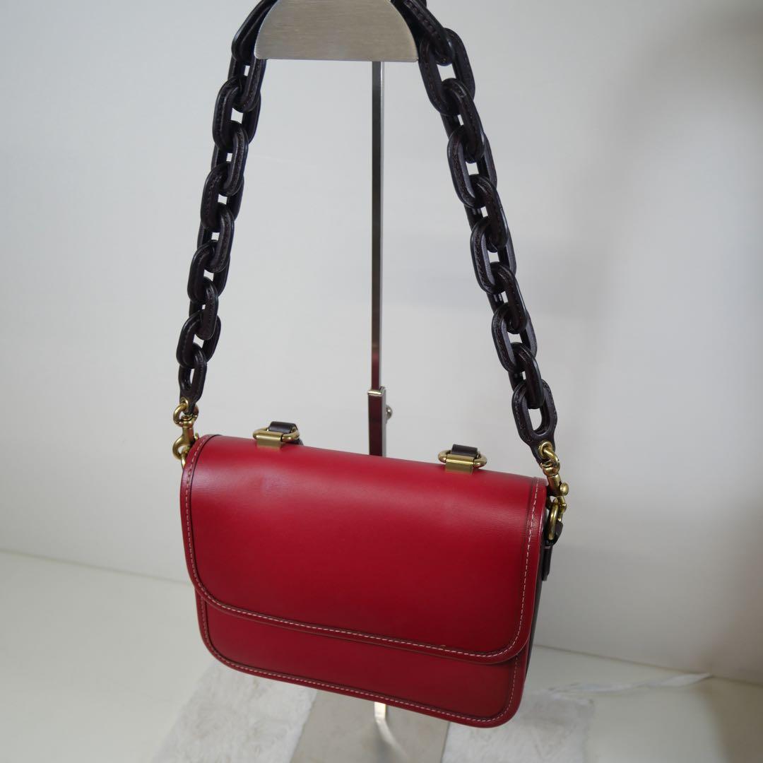 美品 COACH 3way ショルダーバッグ ローグ チェーン