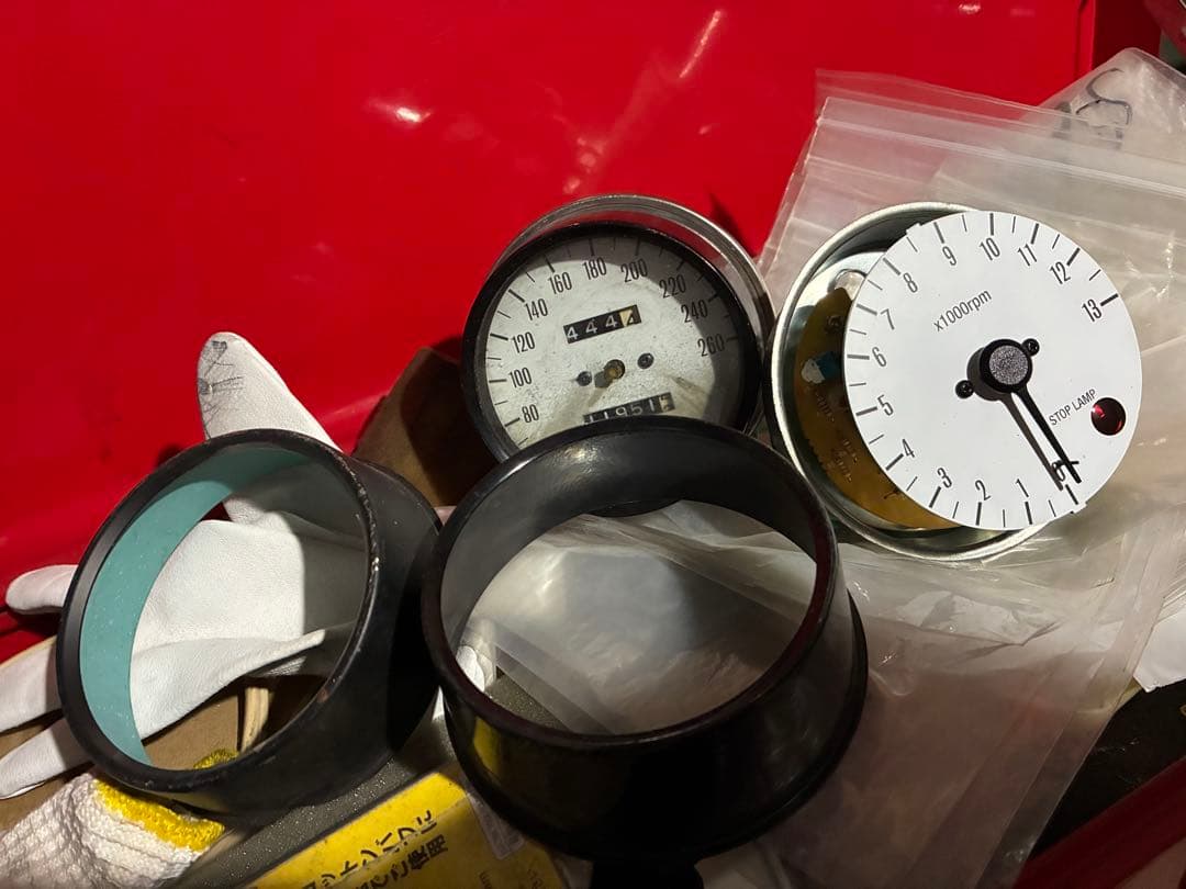 kawasaki Z2 スピードメーター　タコメーターセット