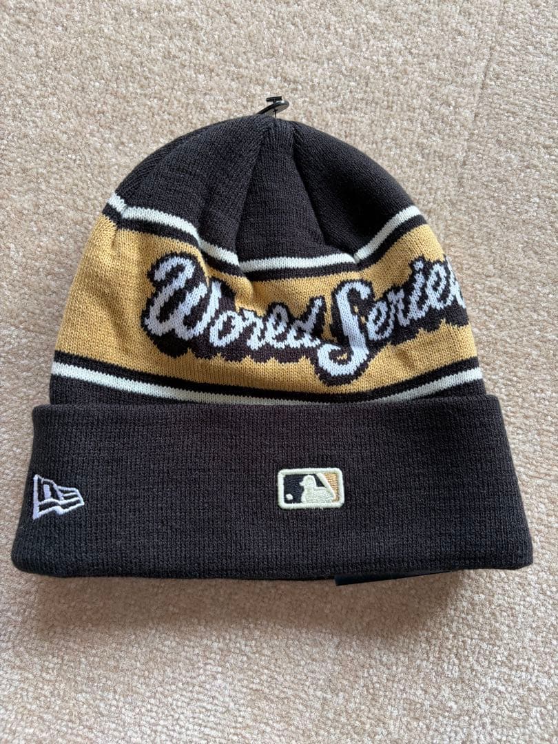 ドジャース2025World Series優勝記念ニット帽　NEW ERA