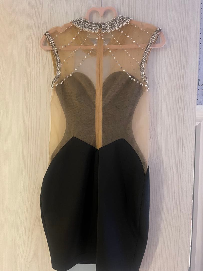 AngelR エンジェルアール　ミニタイトドレス　ブラック　キャバドレス