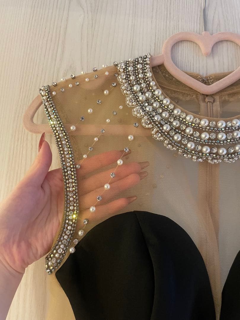 AngelR エンジェルアール　ミニタイトドレス　ブラック　キャバドレス