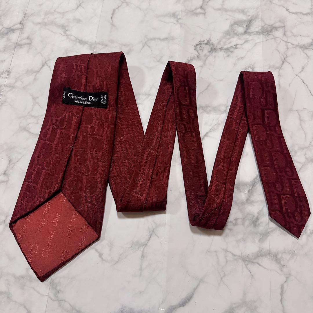 【美品】ディオールムッシュ　トロッター ボルドー　ヴィンテージ