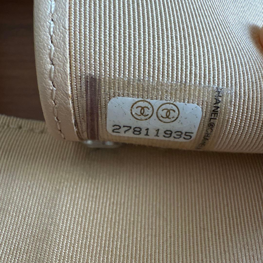 CHANEL シャネル マトラッセ キャビアスキン　キーケース