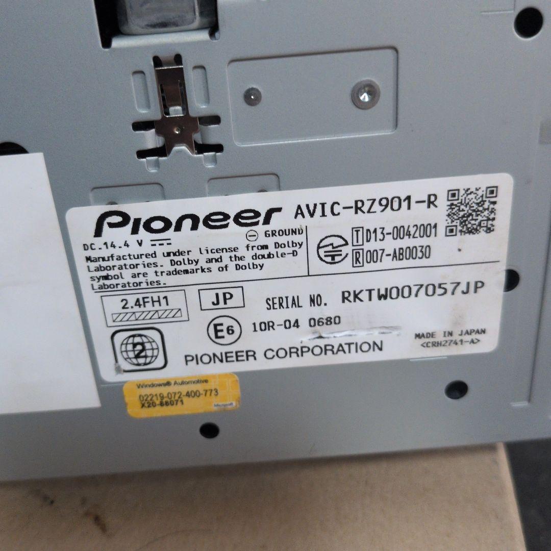 193 AVIC-RZ901 画面不良ジャンク品 カロッツェリア