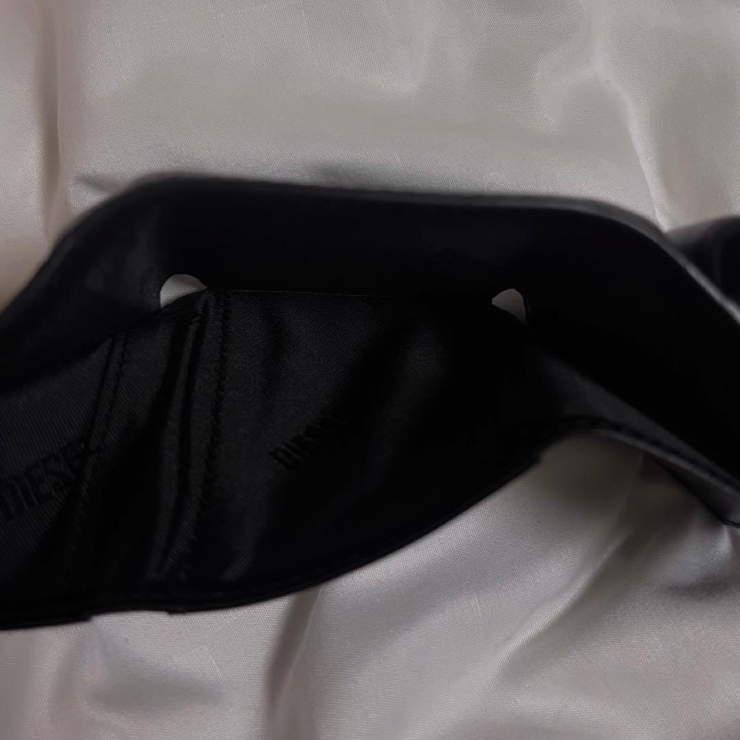 DIESEL メンズ 三つ折財布 ブラック（ほぼ未使用）