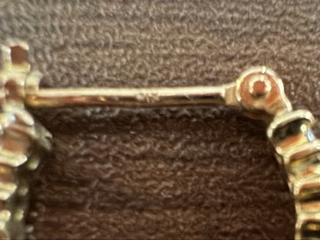 【はかやま】K18 ダイヤ　フープピアス 両耳