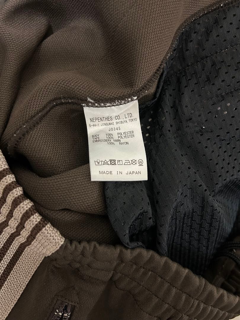 needles トラックパンツ　ブラウン