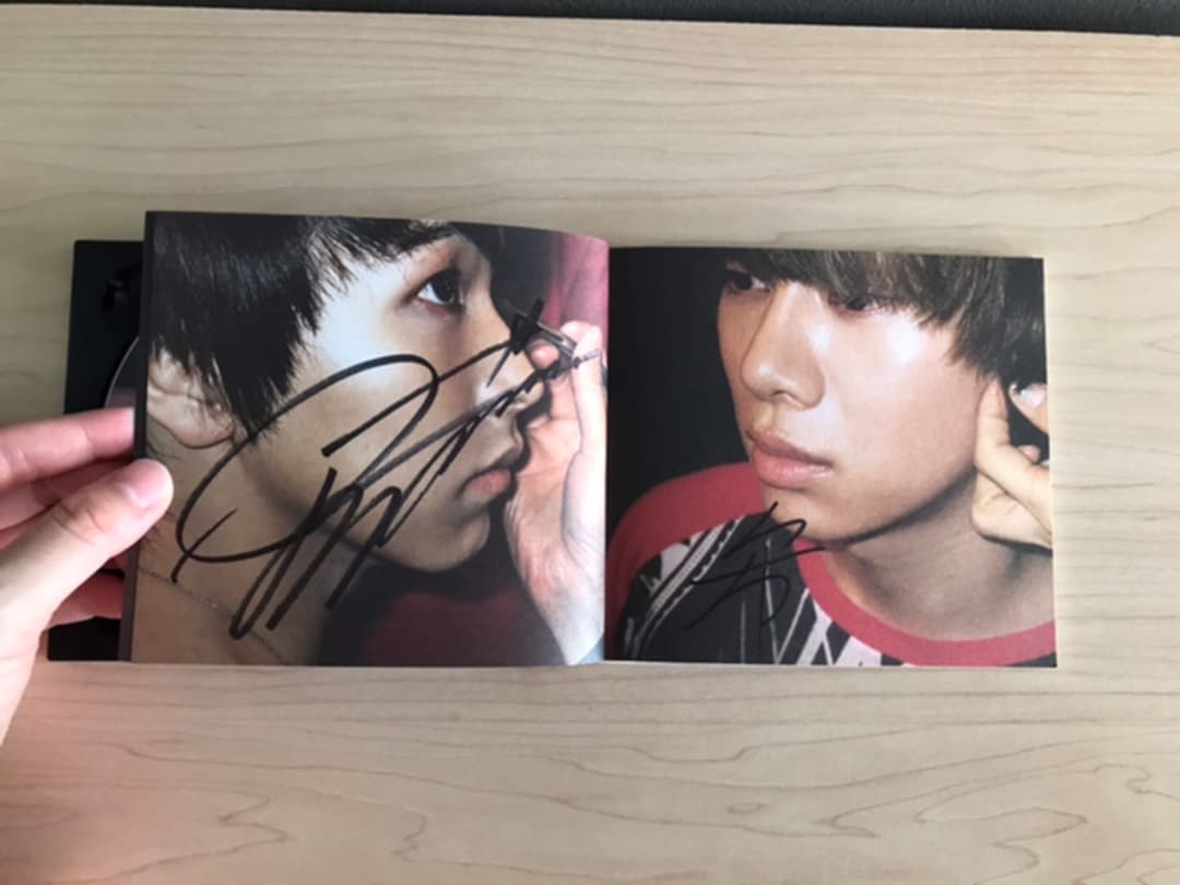 メンバーサイン入り！SUPER JUNIOR the 4th ALBUM