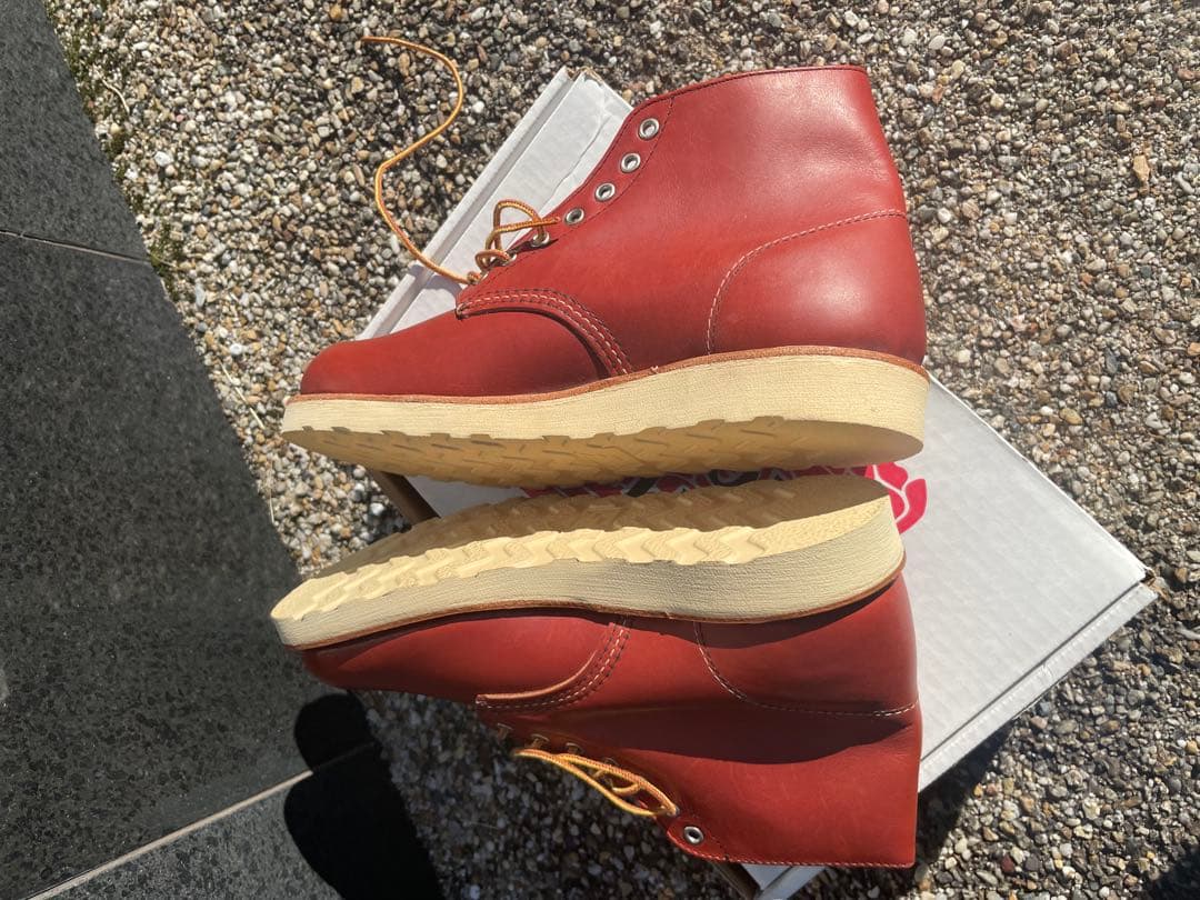 RED WING貴重 復刻犬タグ 8166 6inch アイリッシュセッター