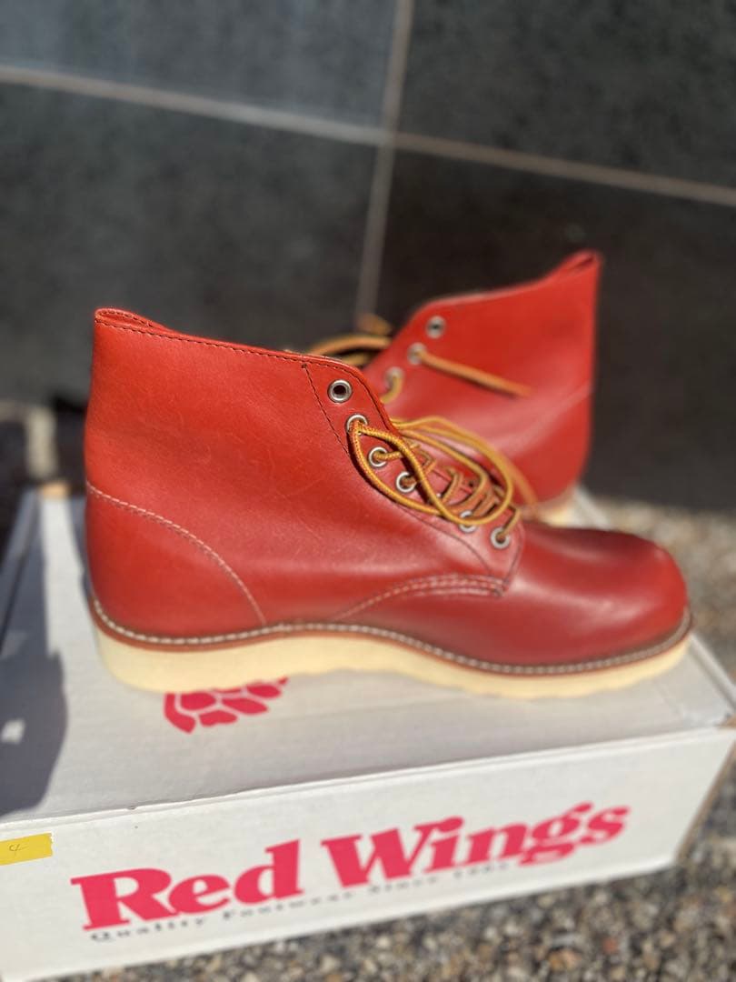 RED WING貴重 復刻犬タグ 8166 6inch アイリッシュセッター