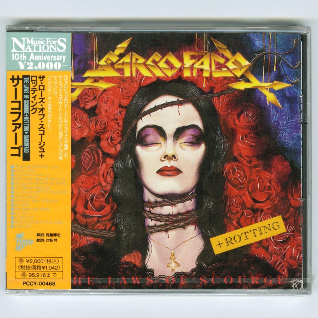 未開封★Sarcófago★The Laws Of Scourge / Rot~