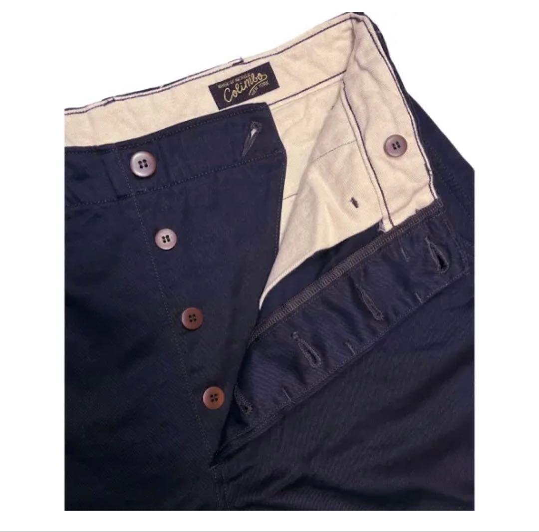 コリンボ　チノパン　キャンペーントラウザーズ　ネイビー　サイズ30