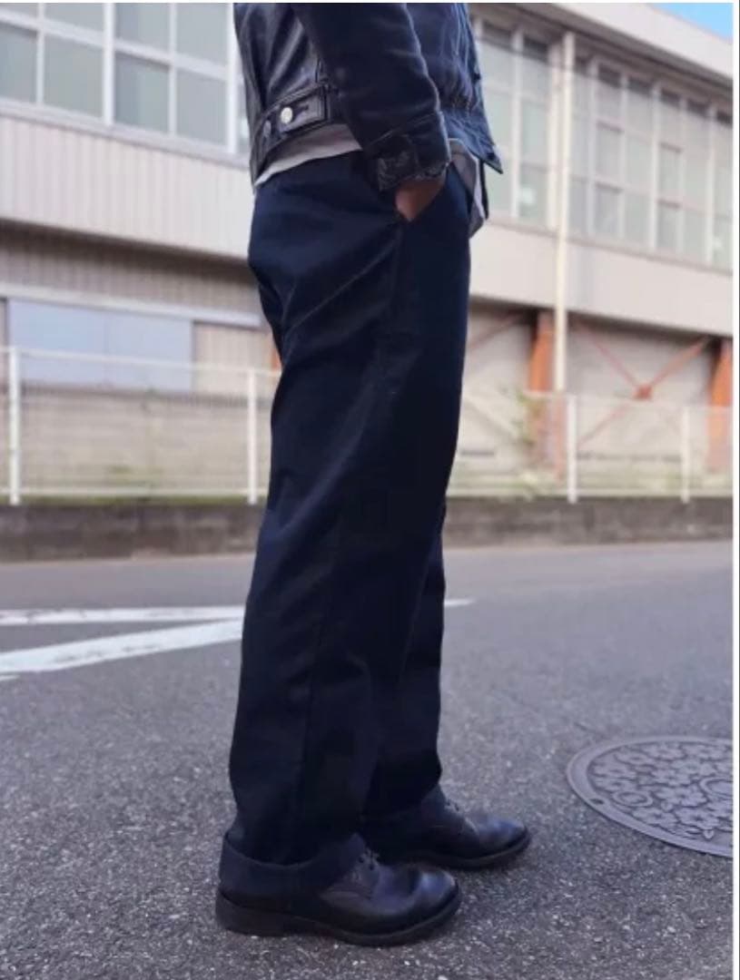 コリンボ　チノパン　キャンペーントラウザーズ　ネイビー　サイズ30
