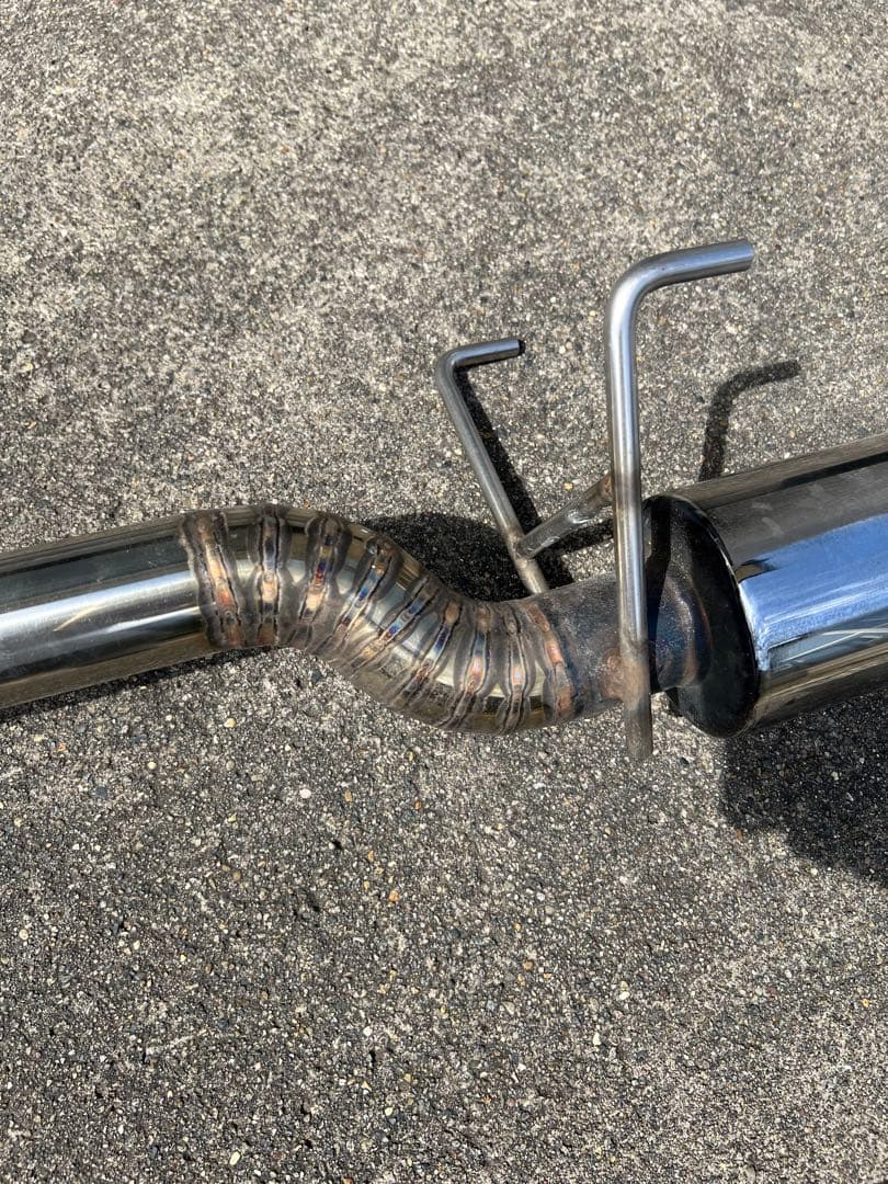 メーカー不明　EKシビックフェリオ用ステンレスマフラー　インテグラDB