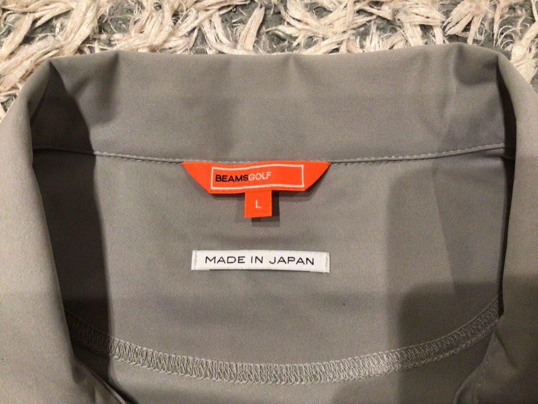 BEAMS GOLF PURPLE LABEL エアシャットタラッティ グレーL