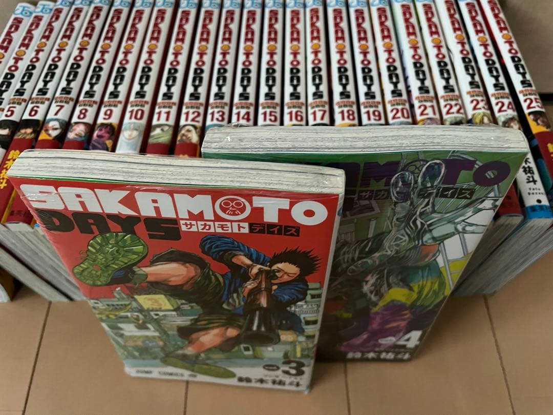 新品　未開封　SAKAMOTODAYS 全巻　サカモトデイズ　鈴木祐斗