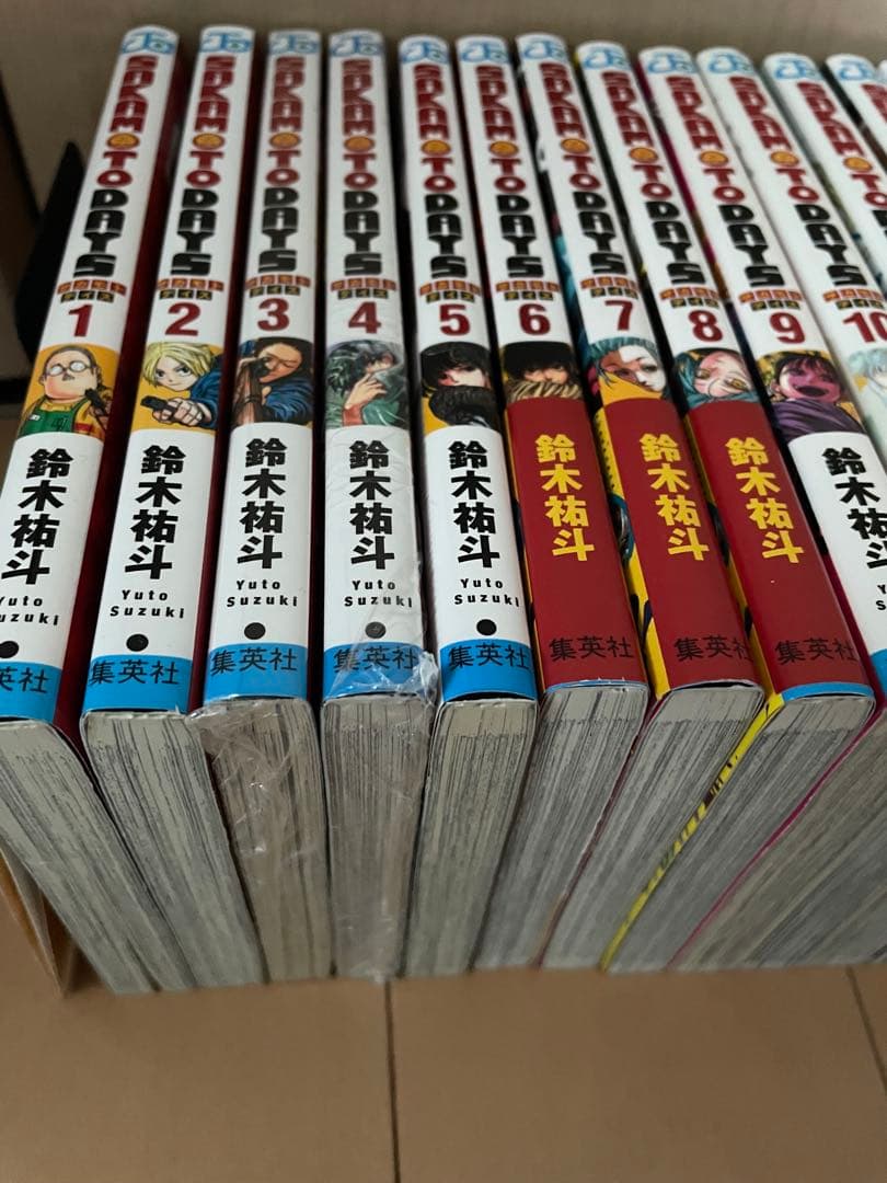 新品　未開封　SAKAMOTODAYS 全巻　サカモトデイズ　鈴木祐斗