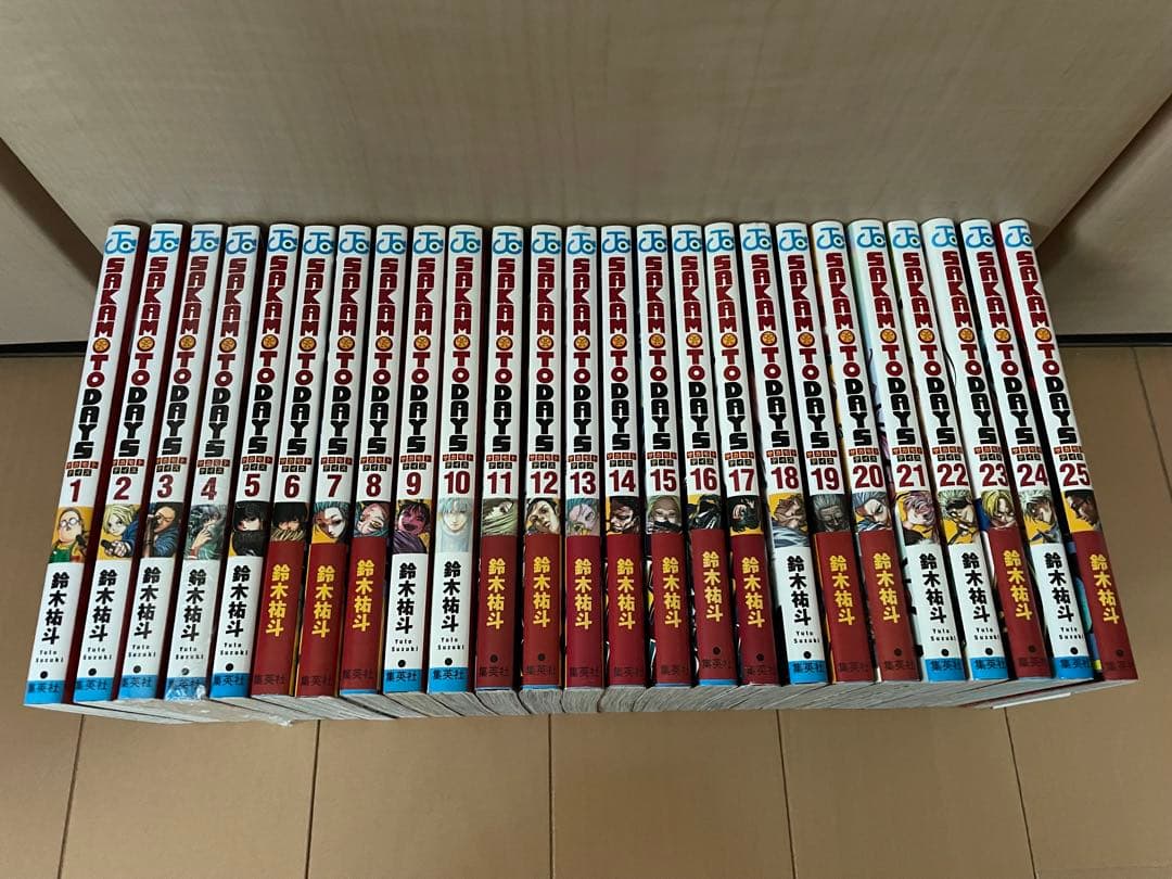 新品　未開封　SAKAMOTODAYS 全巻　サカモトデイズ　鈴木祐斗
