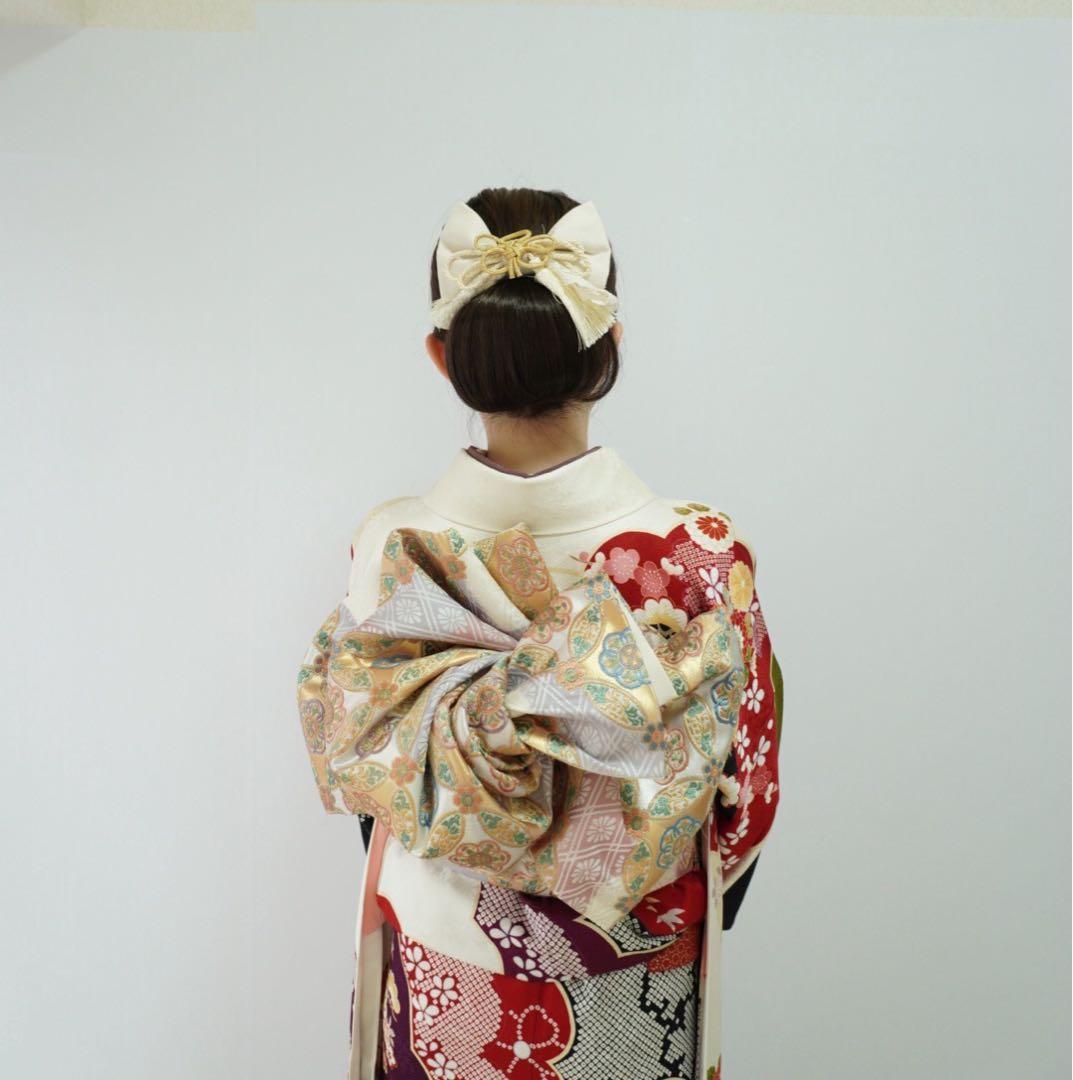 ⭐︎ hime703⭐︎振袖と帯　二点　正絹　成人式　卒業式【82】