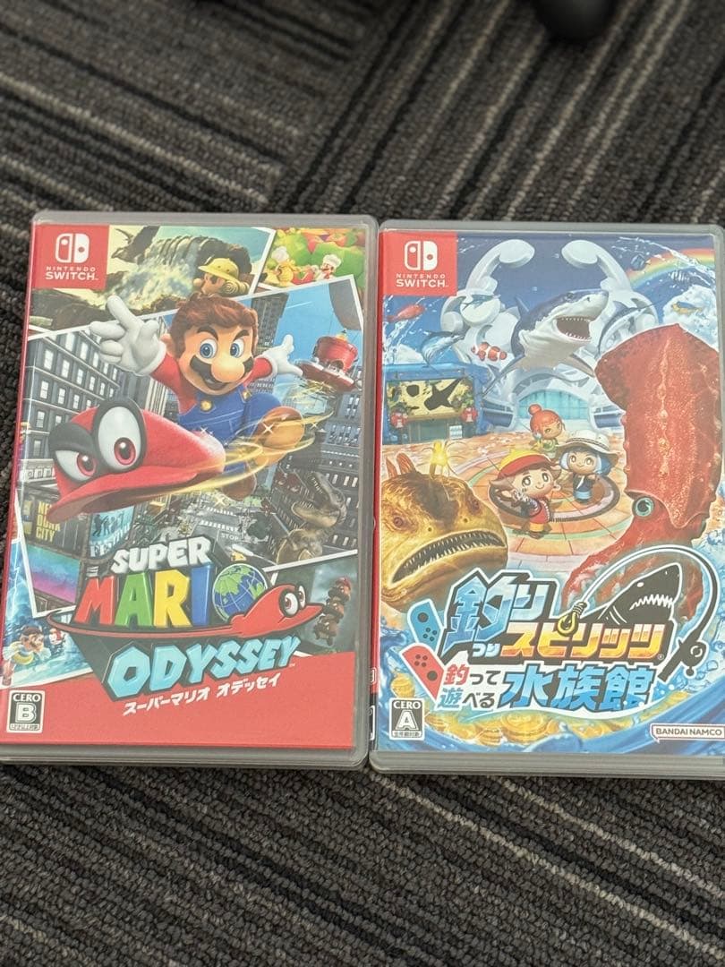 Nintendo Switch 本体 ブラック　ゲーム2本