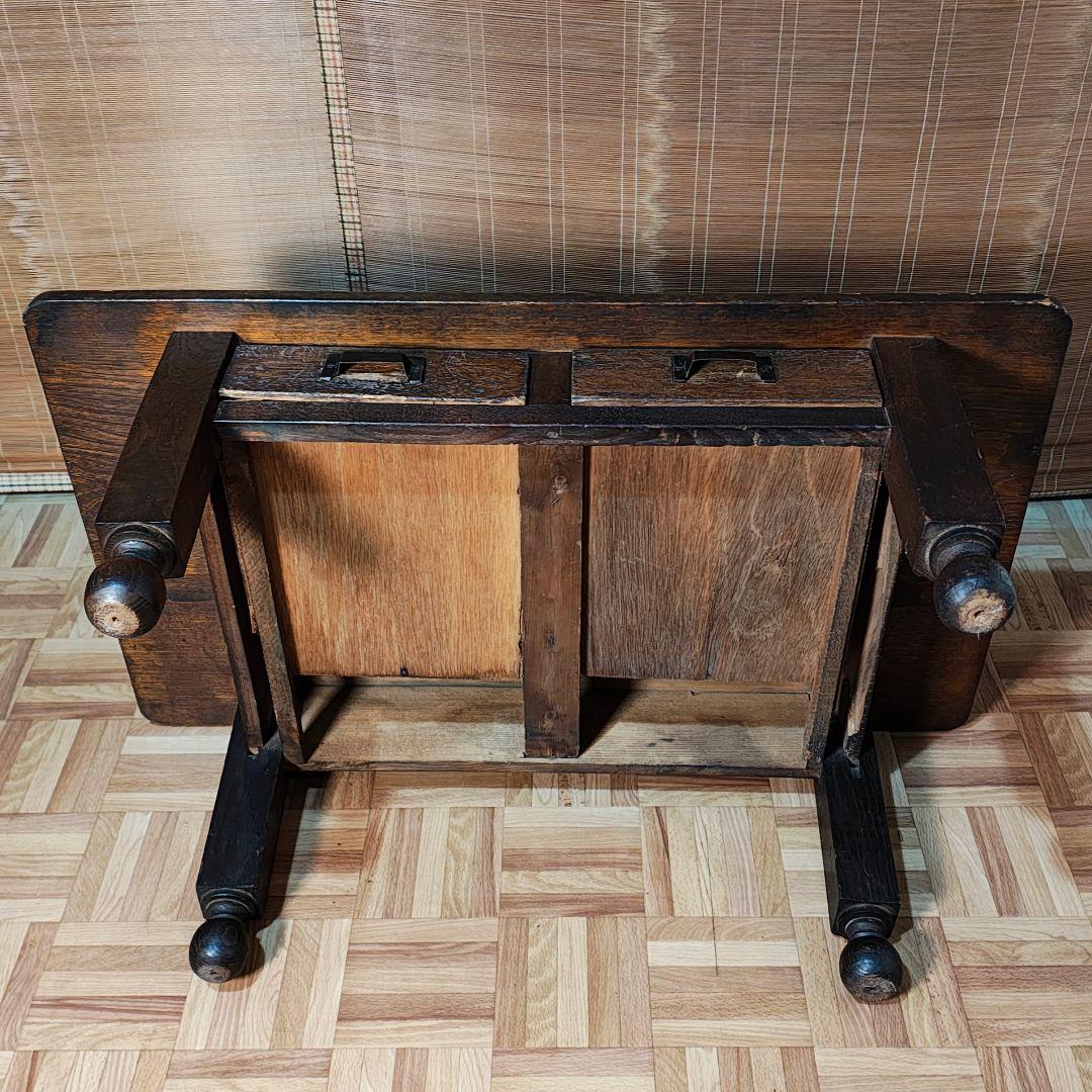 文机　昭和レトロ　小引き出し2杯　ちゃぶ台