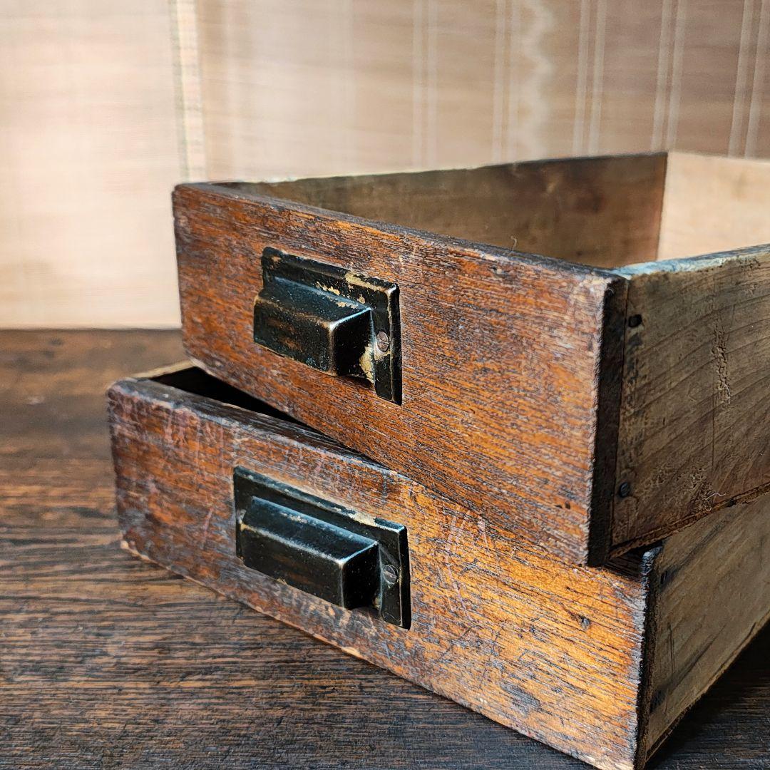 文机　昭和レトロ　小引き出し2杯　ちゃぶ台