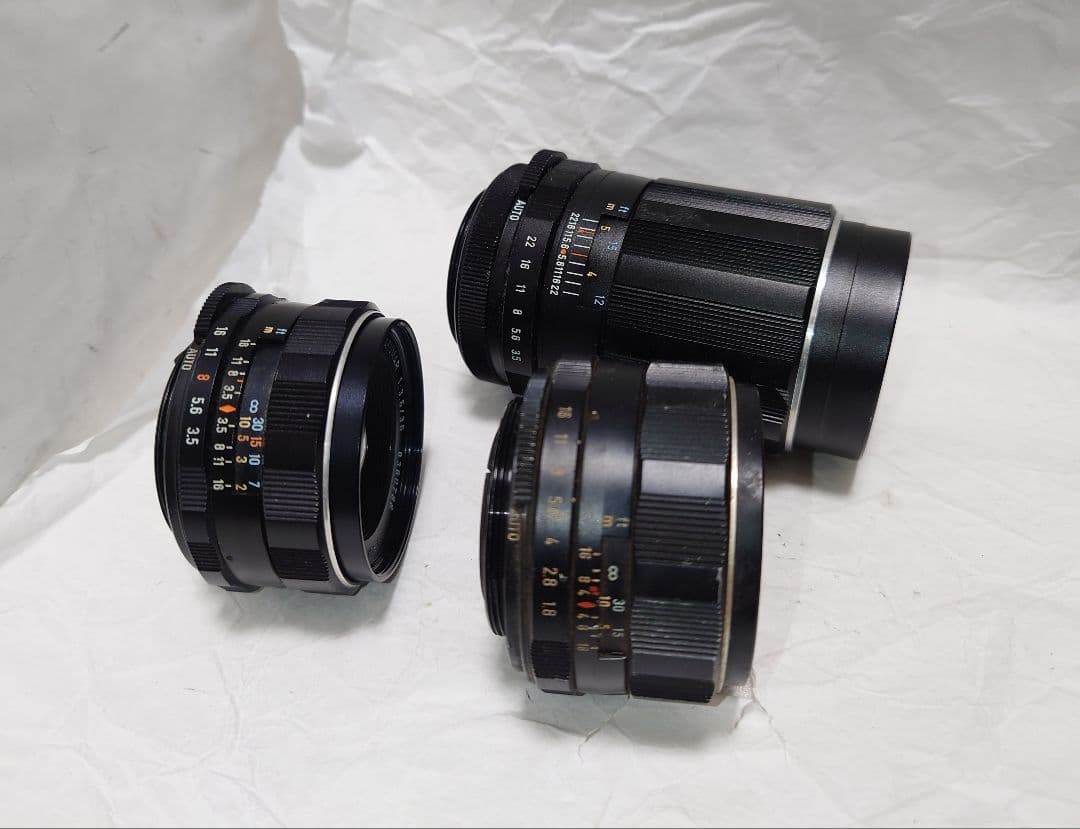 美品！3点★Super-Takumar 35 55 135mm F3.5 M42