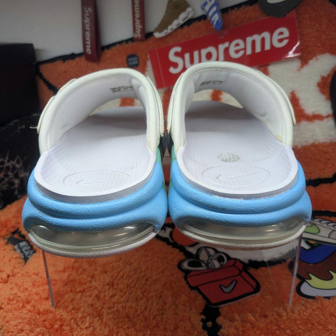 ナイキ エアモアアップテンポ スライド \"アクア 27cm