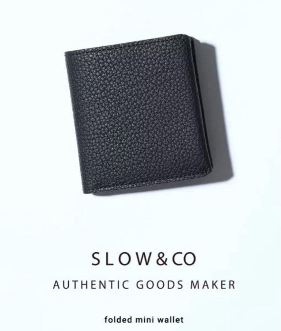 最終価格‼️ SLOWスロウ folded mini wallet SO763J