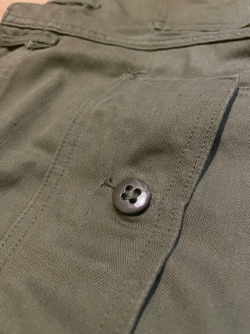 60s ヴィンテージ ミリタリー US ARMY OG107 ベイカーパンツ