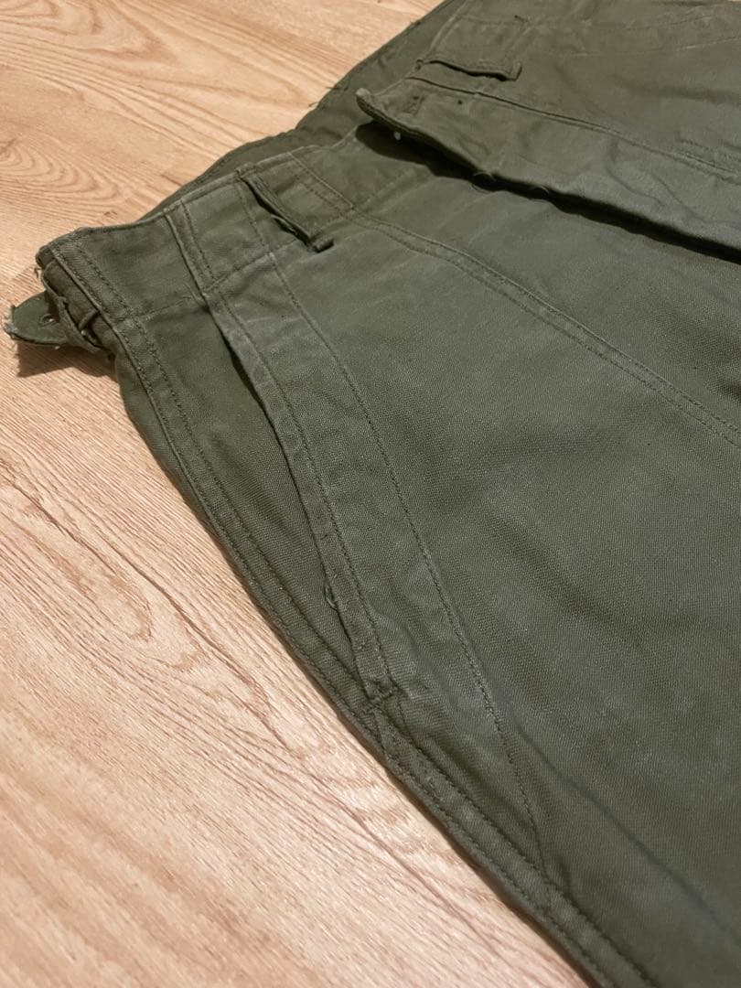 60s ヴィンテージ ミリタリー US ARMY OG107 ベイカーパンツ