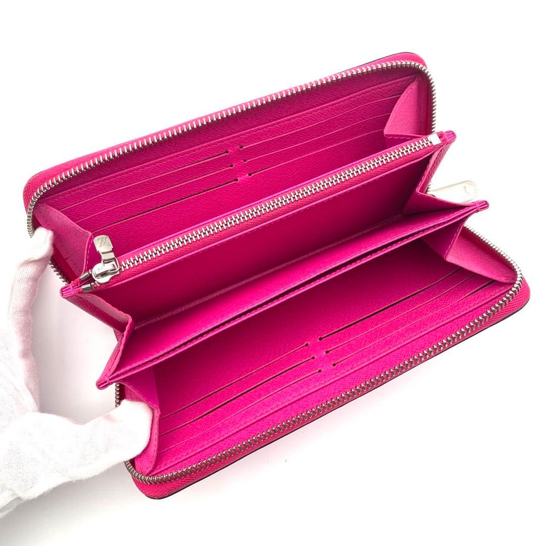 【限定色】ルイヴィトン エピ ジッピーウォレット 長財布 ピンク RFID