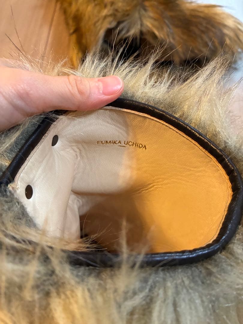 fufufufufu さま★fumika uchida ファーブーツカバー