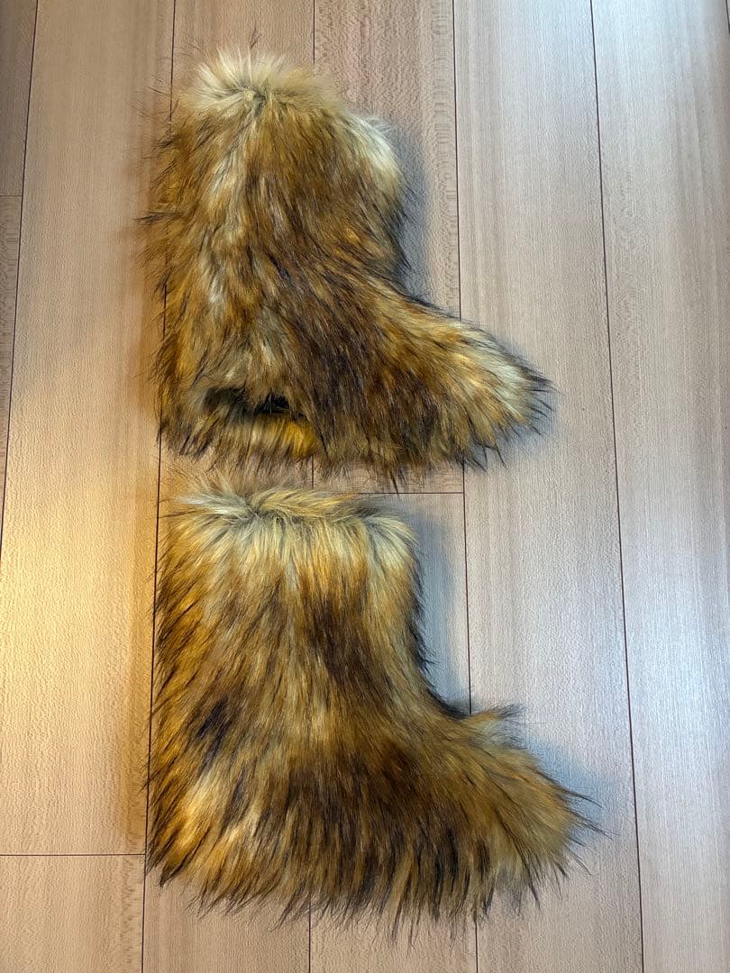 fufufufufu さま★fumika uchida ファーブーツカバー