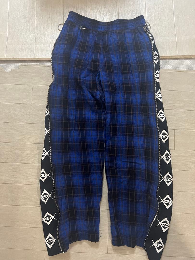 REFLEM レフレム サスペンダーなし サイドZIP ジャージ パンツ