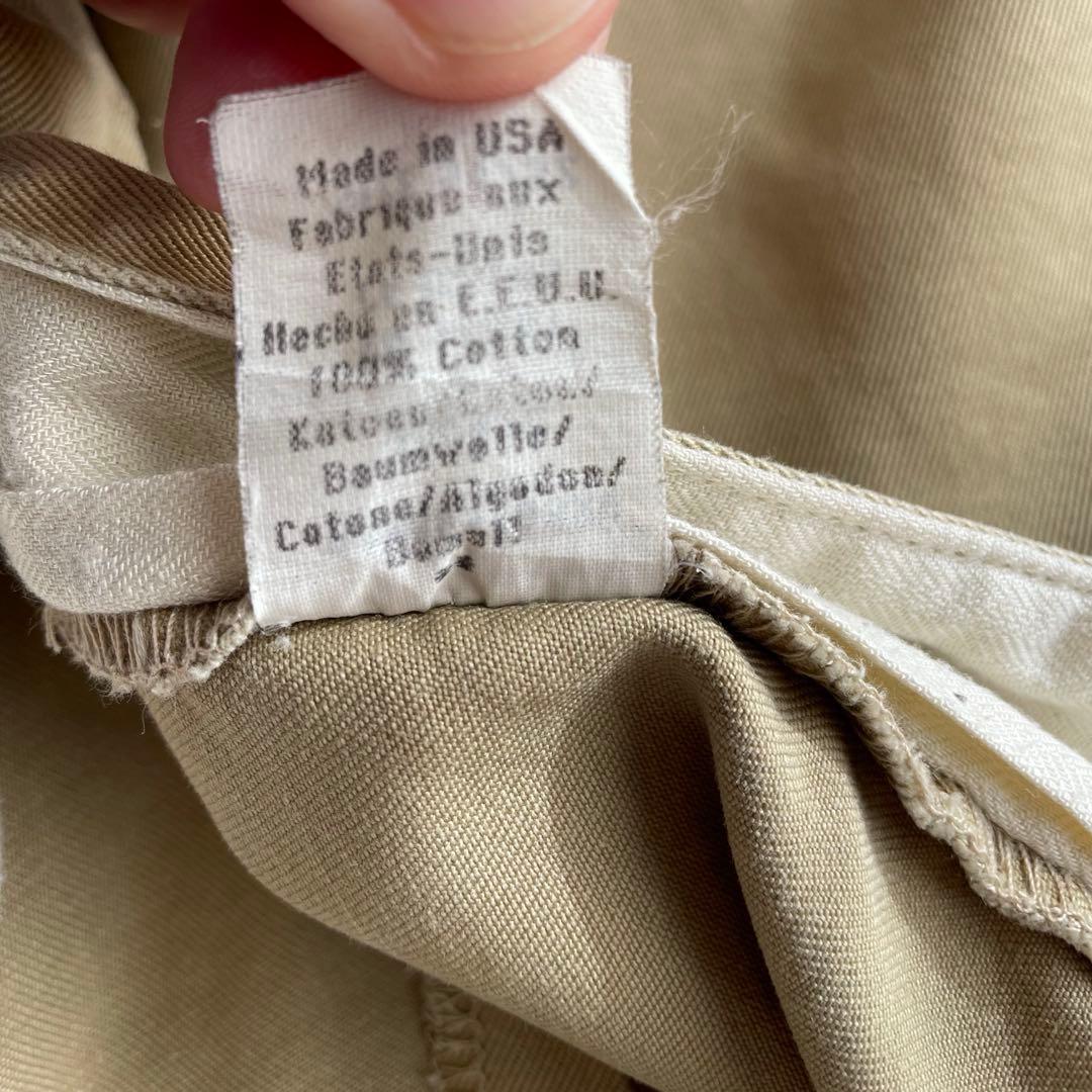 90s RRL 初期 チノパン USA製 W34 ベージュ 太め ヴィンテージ