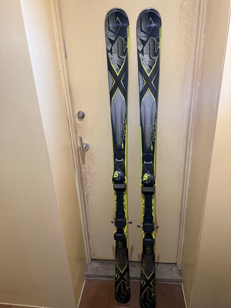 K2 AMP CHARGER スキー板 172cm ブラック/イエロー