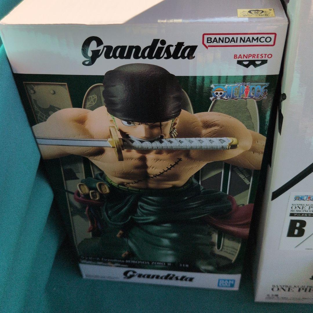 m*娘様 ワンピース ゾロ B賞半券付き、グランドディスタのゾロセット