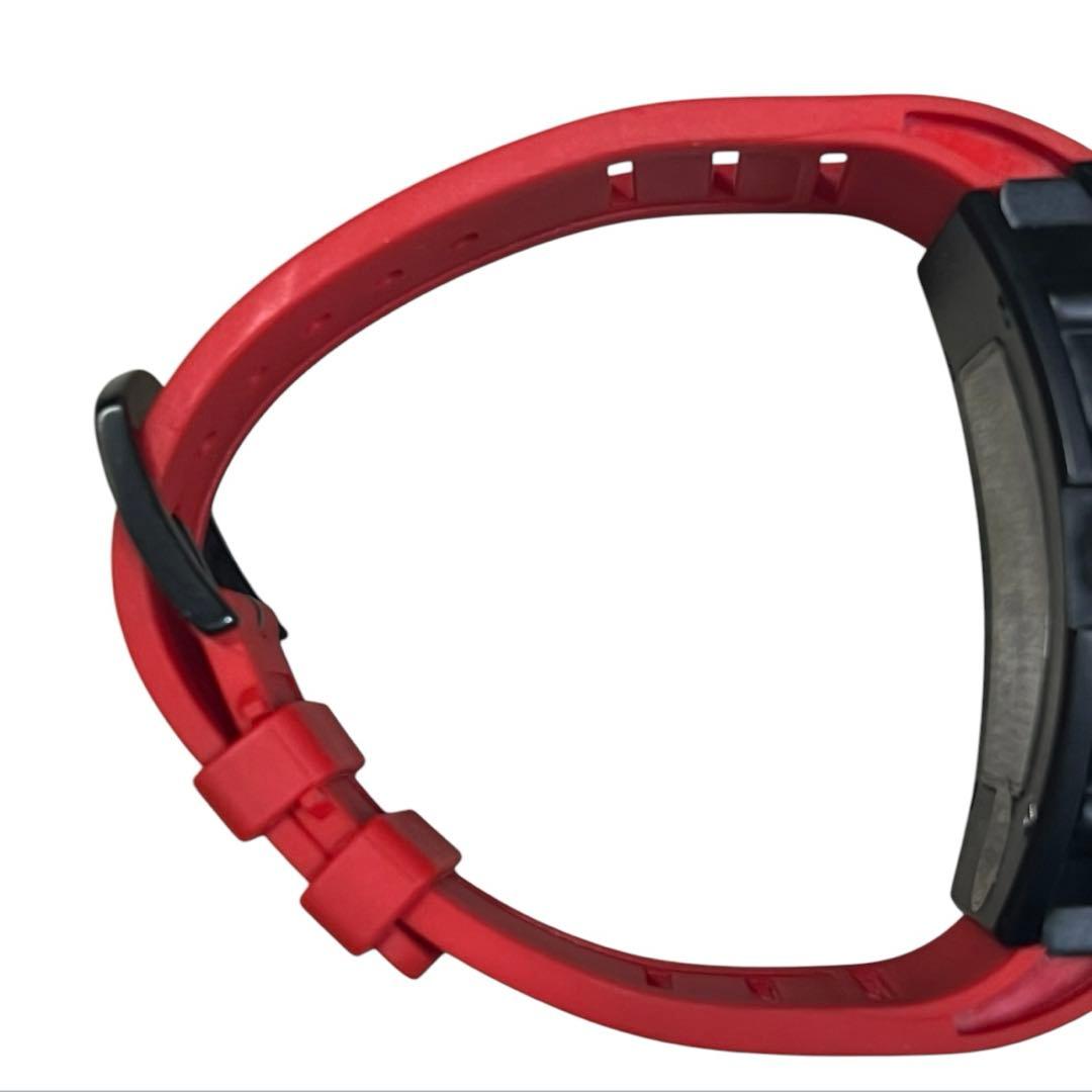 稼働品　定価4.4万円Anne Coquine 腕時計 スケルトン ぐるぐる回る