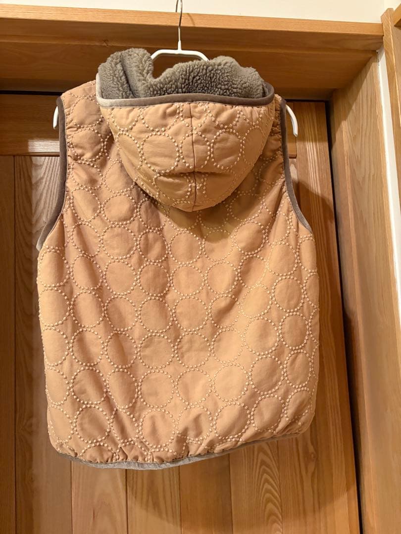 ミナペルホネン　タンバリンダウンベスト 38