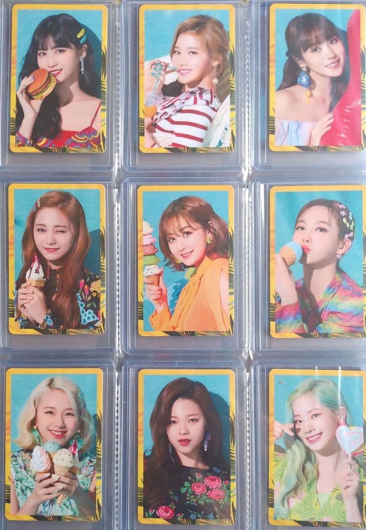 TWICE/ハイタッチ券/トレカ/セット！