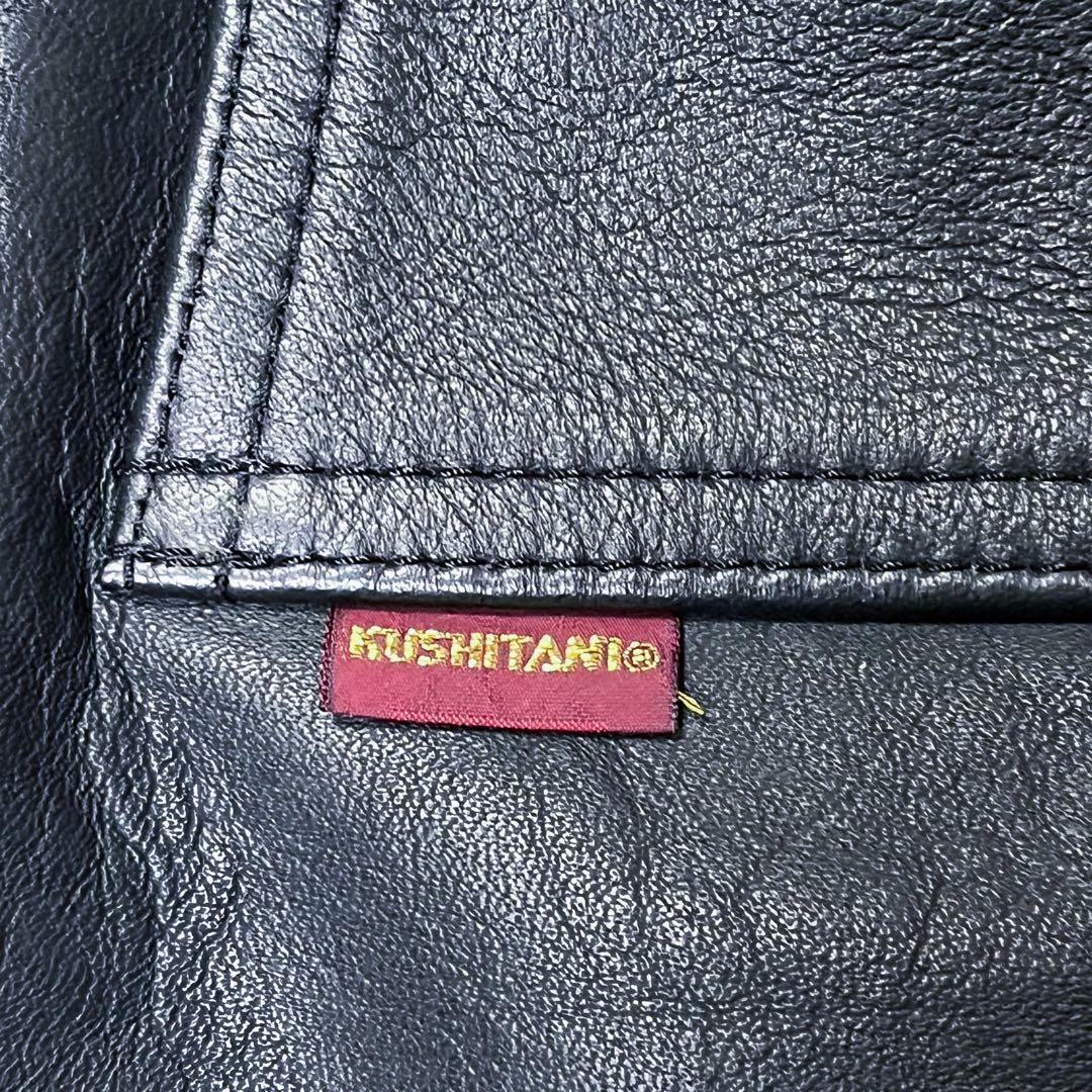 売約済 超希少4L クシタニ レザーパンツ ライディングパンツ 牛革 バイカー