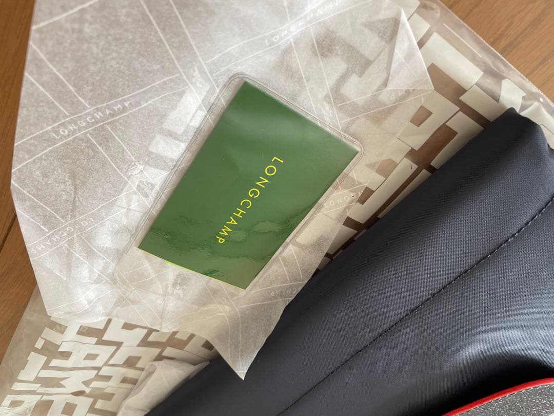 ロンシャンルプリアージュトートバッグボディバッグネイビーエル L新品未使用