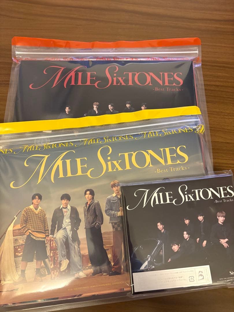 MILE SixTONES Best Tracks 3形態セット