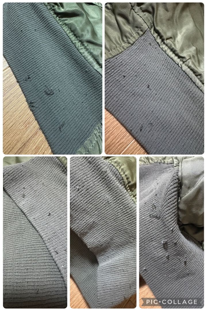 ALPHA 90s USA製 ビンテージ MA-1 グランドクルー Lサイズ