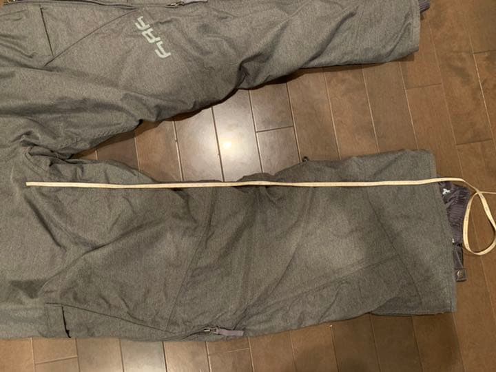 686 SIX EIGHT SIX スノーボード　ウェア　パンツ　グレー　灰色